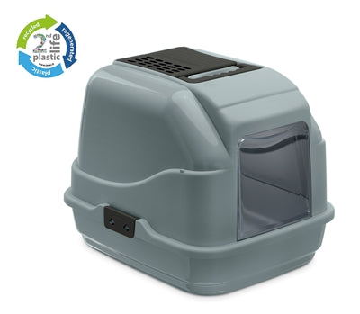 Duurzame kattenbak van gerecycled materiaal