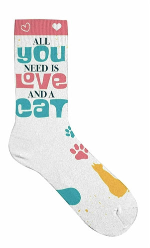 Plenty Gifts Sokken All You Need Cat