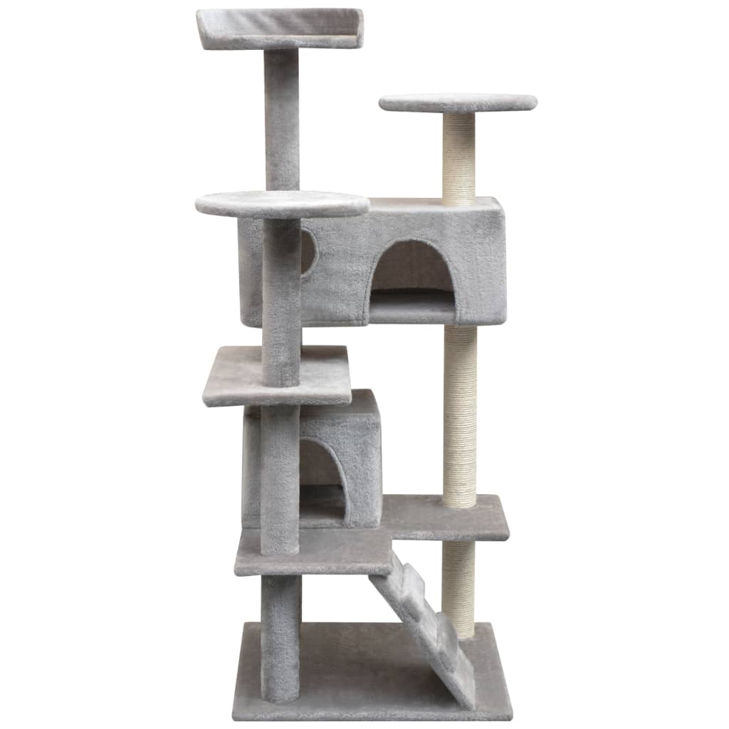 Kattenkrabpaal Met Sisal Krabpalen 125 Cm Grijs