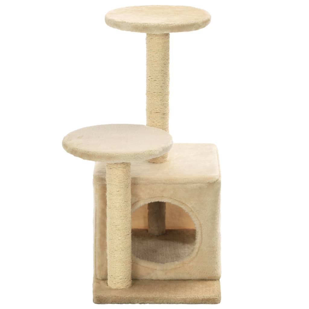 Kattenkrabpaal Met Sisal Krabpalen 60 Cm Beige
