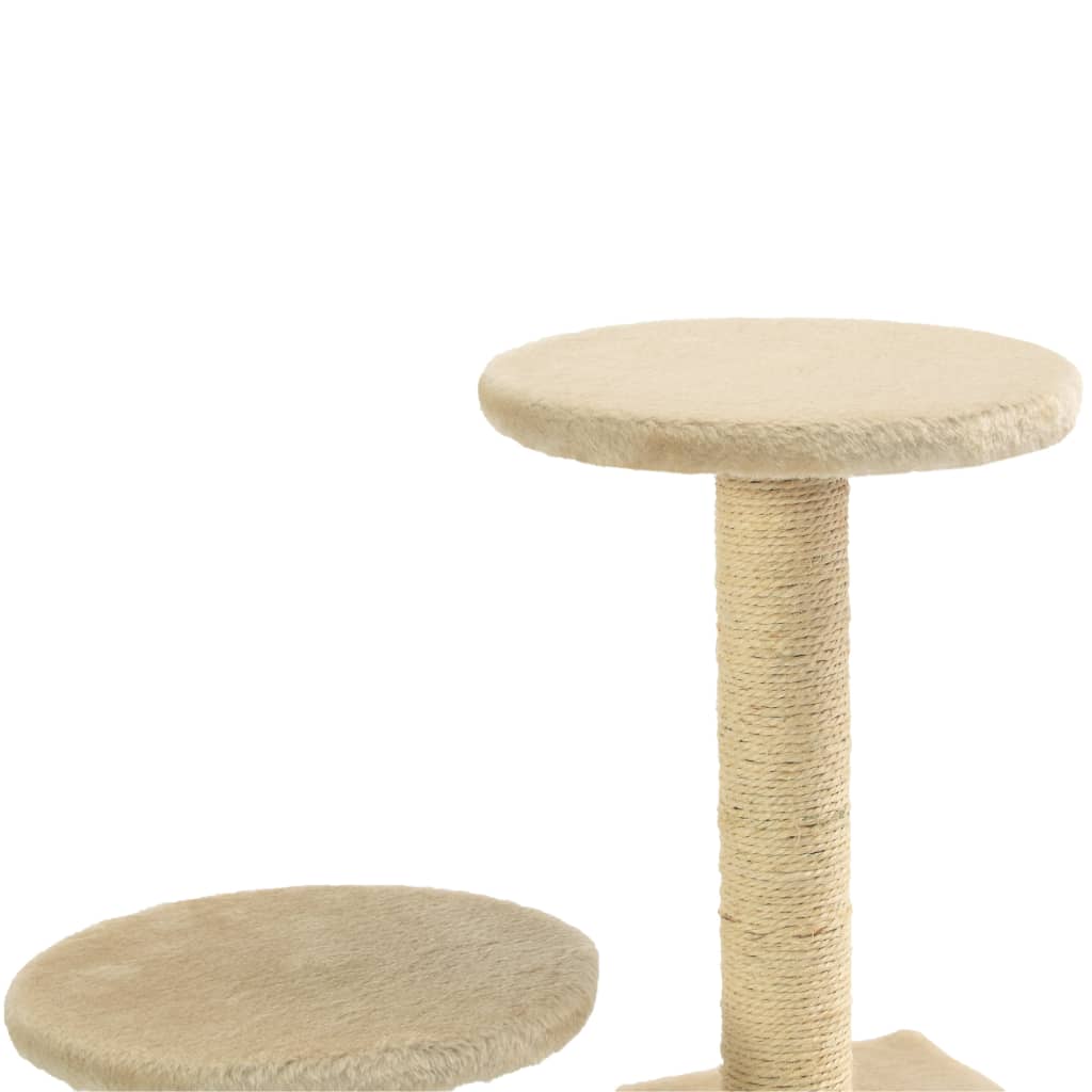 Kattenkrabpaal Met Sisal Krabpalen 60 Cm Beige
