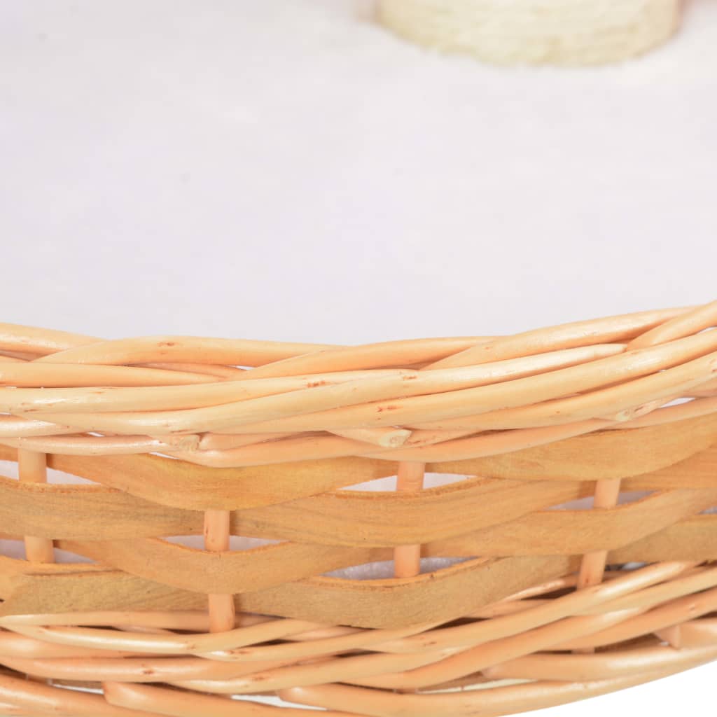 Kattenkrabpaal Met Sisal Krabpaal Natuurlijk Wilgenhout