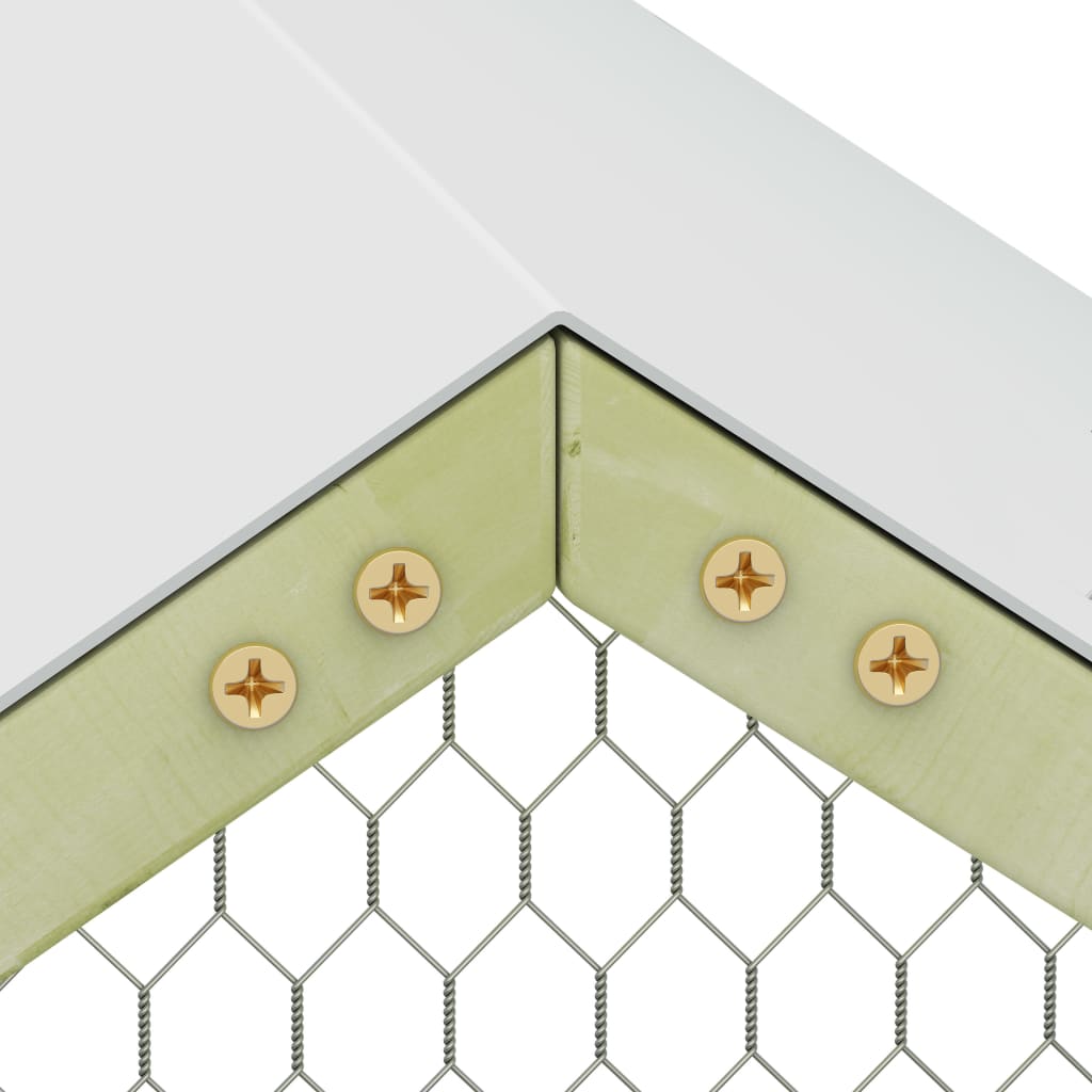 Kippenhok 3X1,5X2 M Geïmpregneerd Grenenhout 3 x1.5 x 2 m