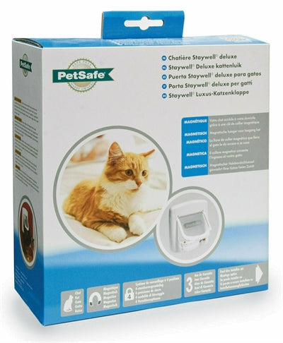 Petsafe Kattenluik Tot 7 Kg Magnetisch Slot Wit