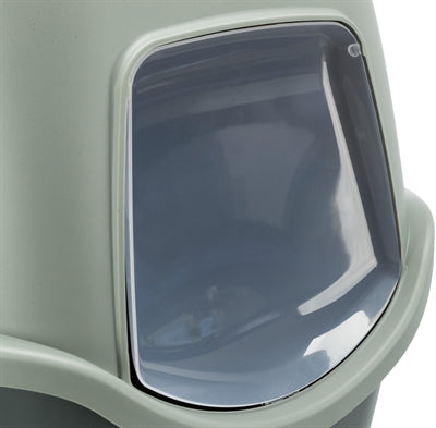 Trixie Kattenbak Vico Be Eco Met Kap Antraciet/Groen 56X40X40 CM