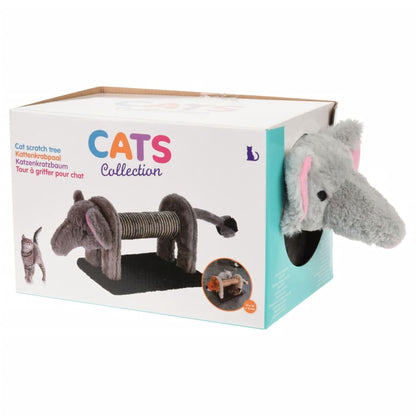 Pets Collection Kattenkrabpaal Elephant 51X16X16 Cm Grijs