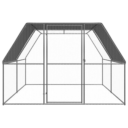 Kippenhok Gegalvaniseerd Staal 3 x 4 x 2 m