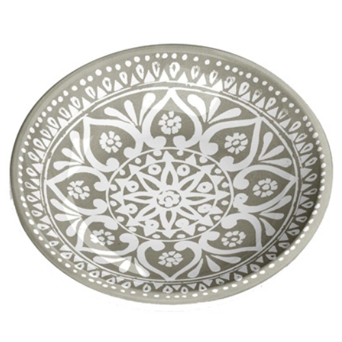 De Tarhong Voerbak Kat Boho Medallion Melamine 13 cm 180 ml is een stevige voerbak voor de kat, van stevig kunststof met leuke print. 