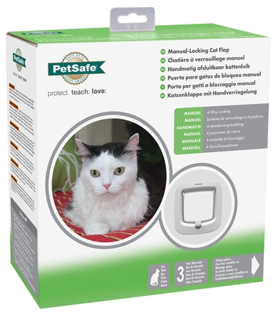 Petsafe Kattenluik Tot 7 Kg Handmatig Wit 300