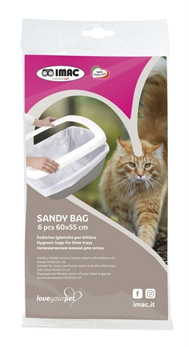 Kattenbakzak Sandy Voor Kattenbak 62X46X30 6 ST