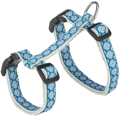 Trixie Kattentuig Met Riem Grijs / Blauw 27-45 CM/13 MM 120 CM